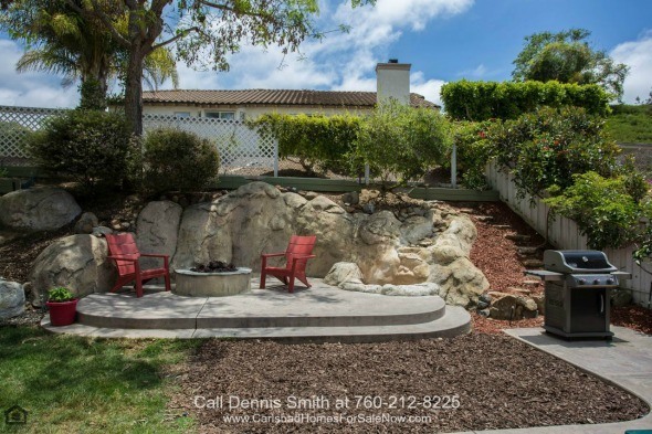 Homes in San Marcos CA - Complete privacy and relaxation can be yours in the cozy backyard of this home for sale in San Marcos. 