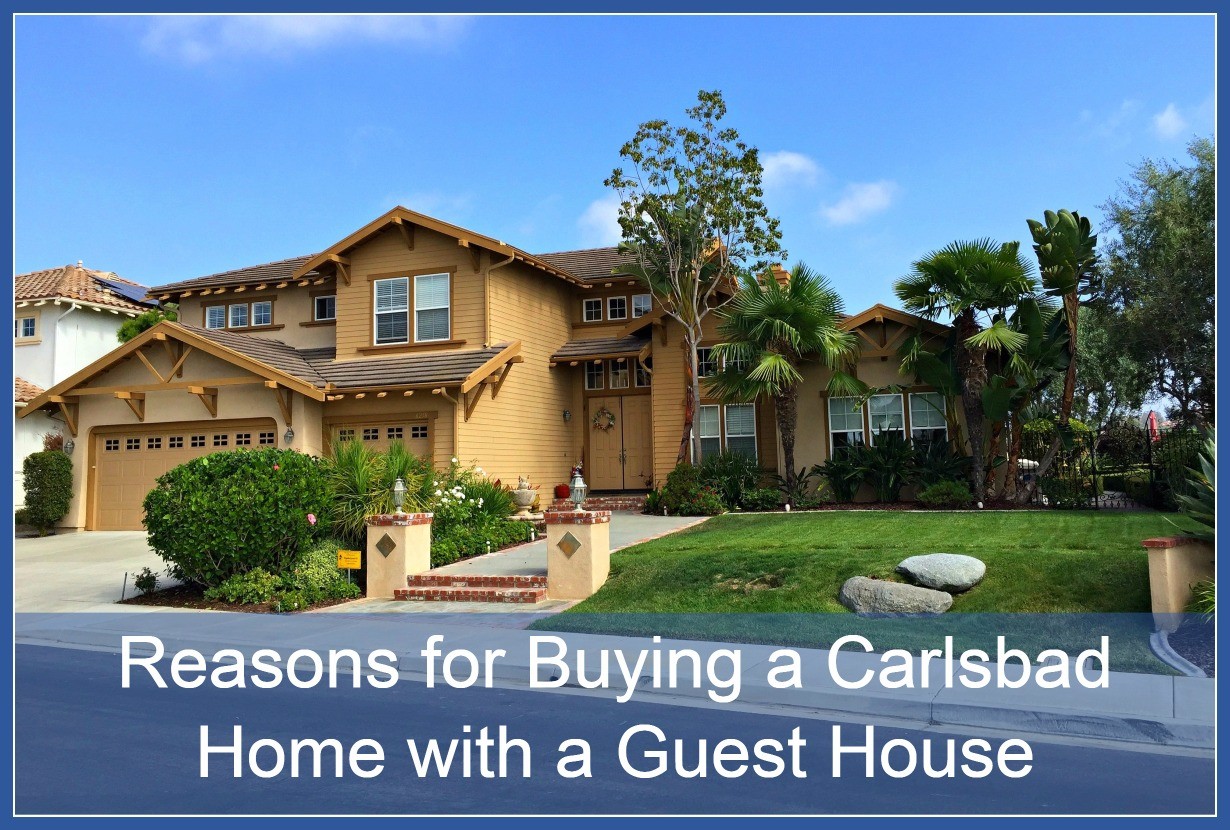 Carlsbad home with a guest house