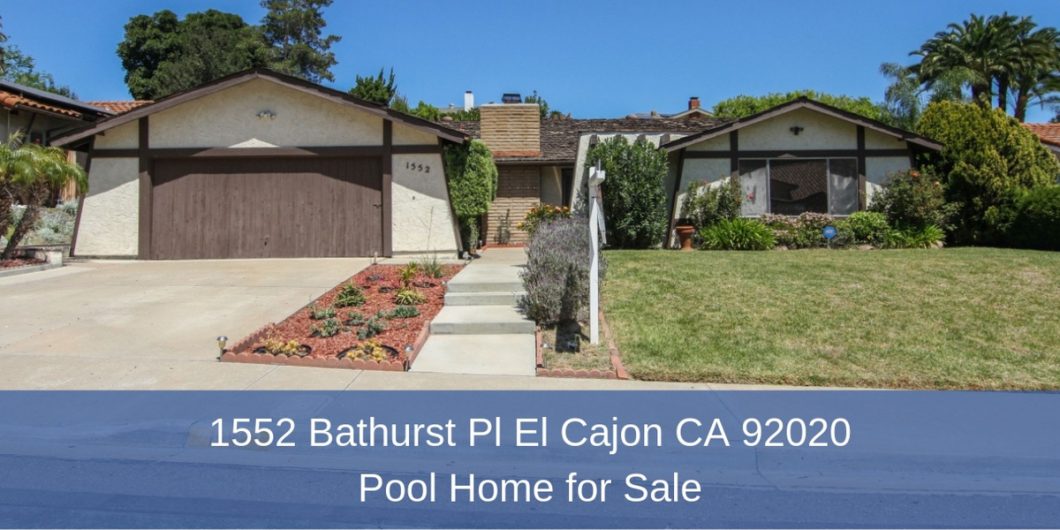 Pool Homes for Sale in El Cajon CA