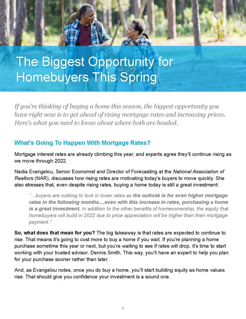 Home Buying Spring 2022